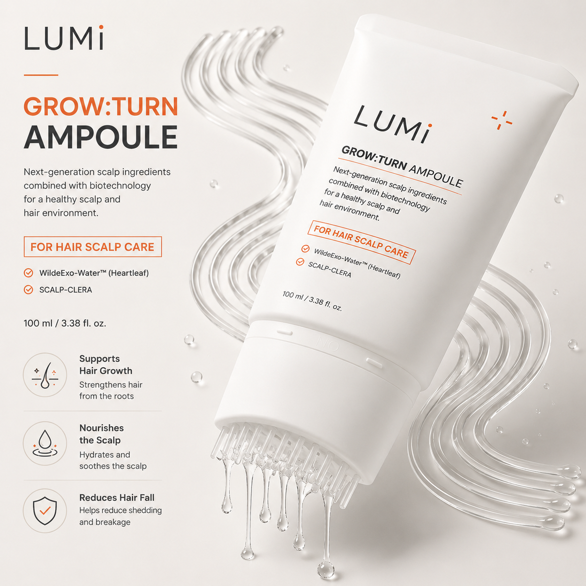 LUMi™ K-Hair EXOSOME Hair Renewal Serum | 100ml