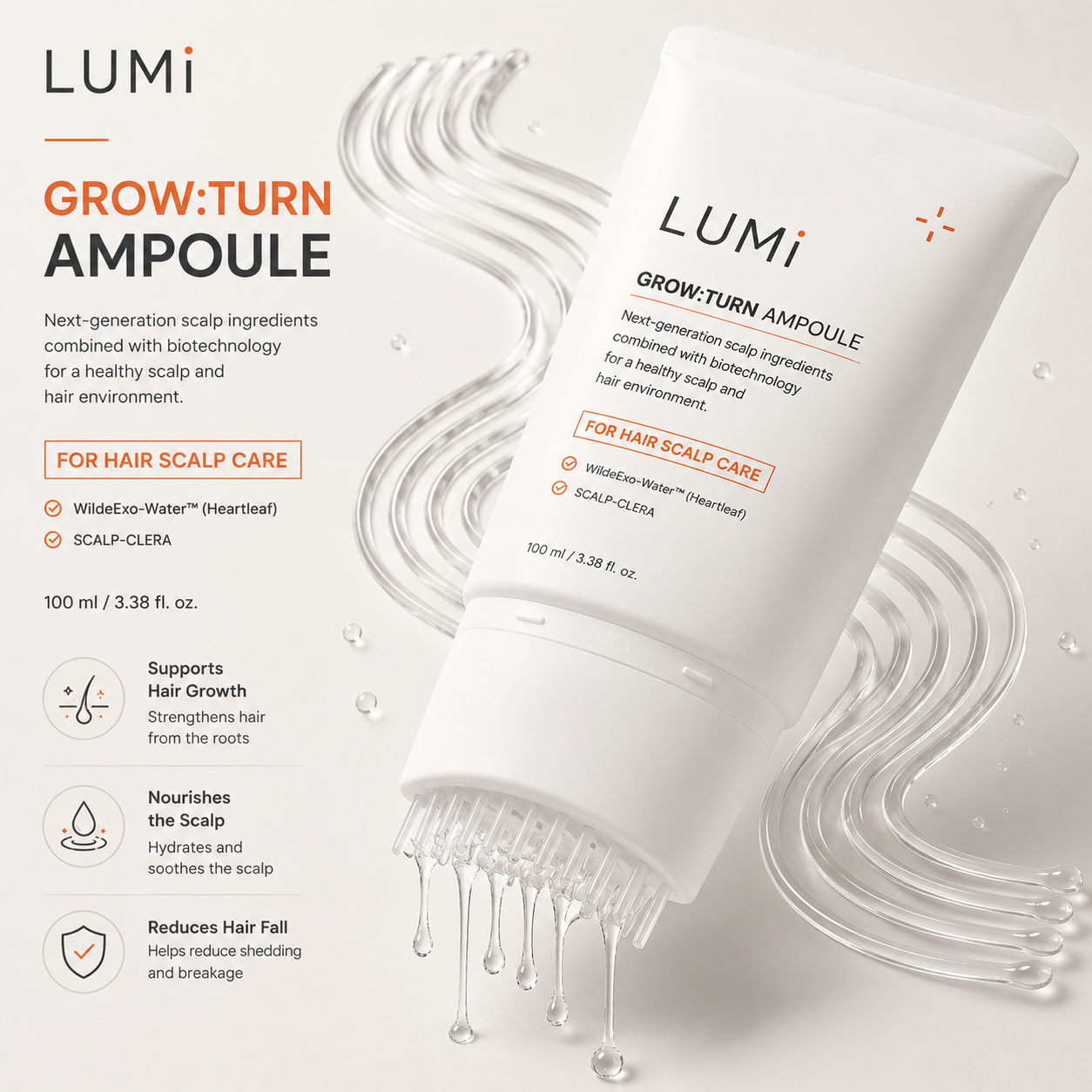 LUMi™ K-Hair EXOSOME Hair Renewal Serum | 100ml