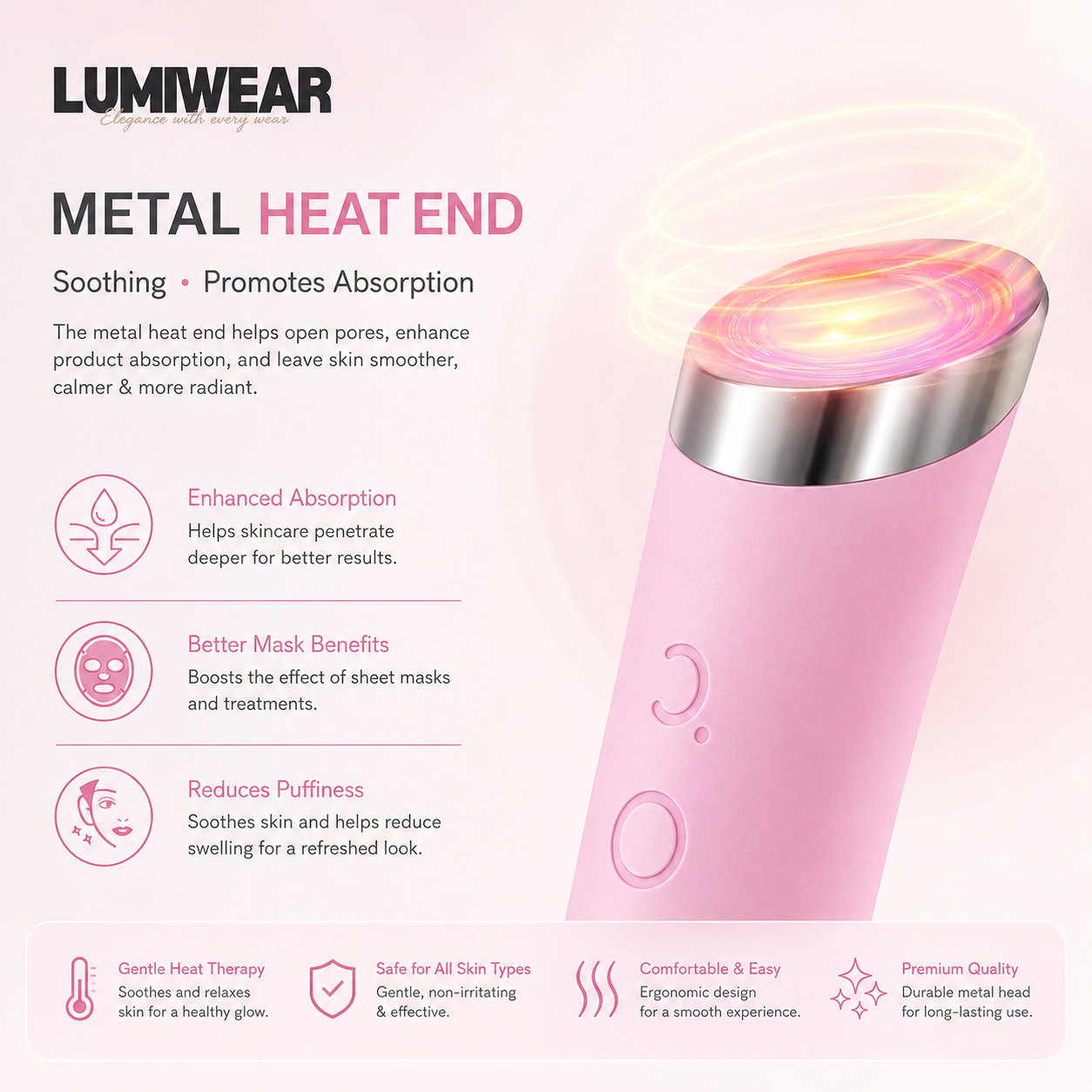 LUMiWEAR™ Electric Face Cleansing Brush