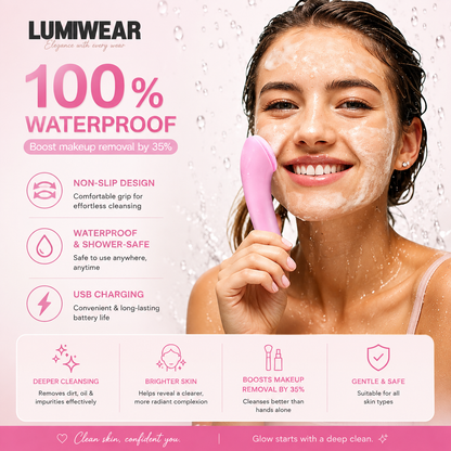 LUMiWEAR™ Electric Face Cleansing Brush