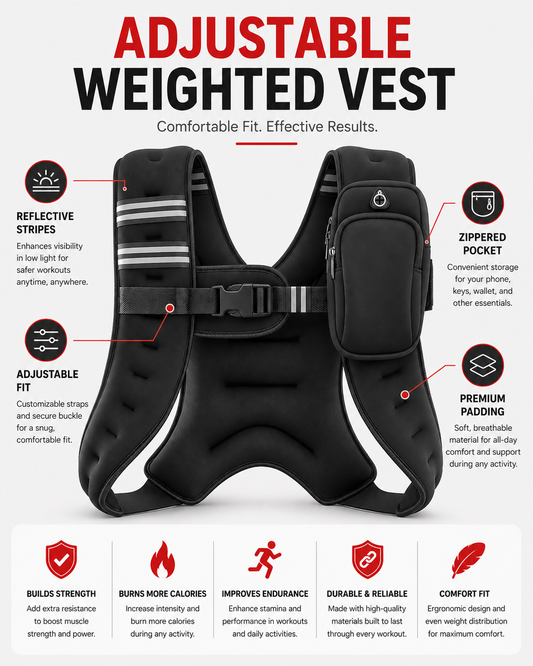 LUMI™ Adjustable Weighted Tactical Vest