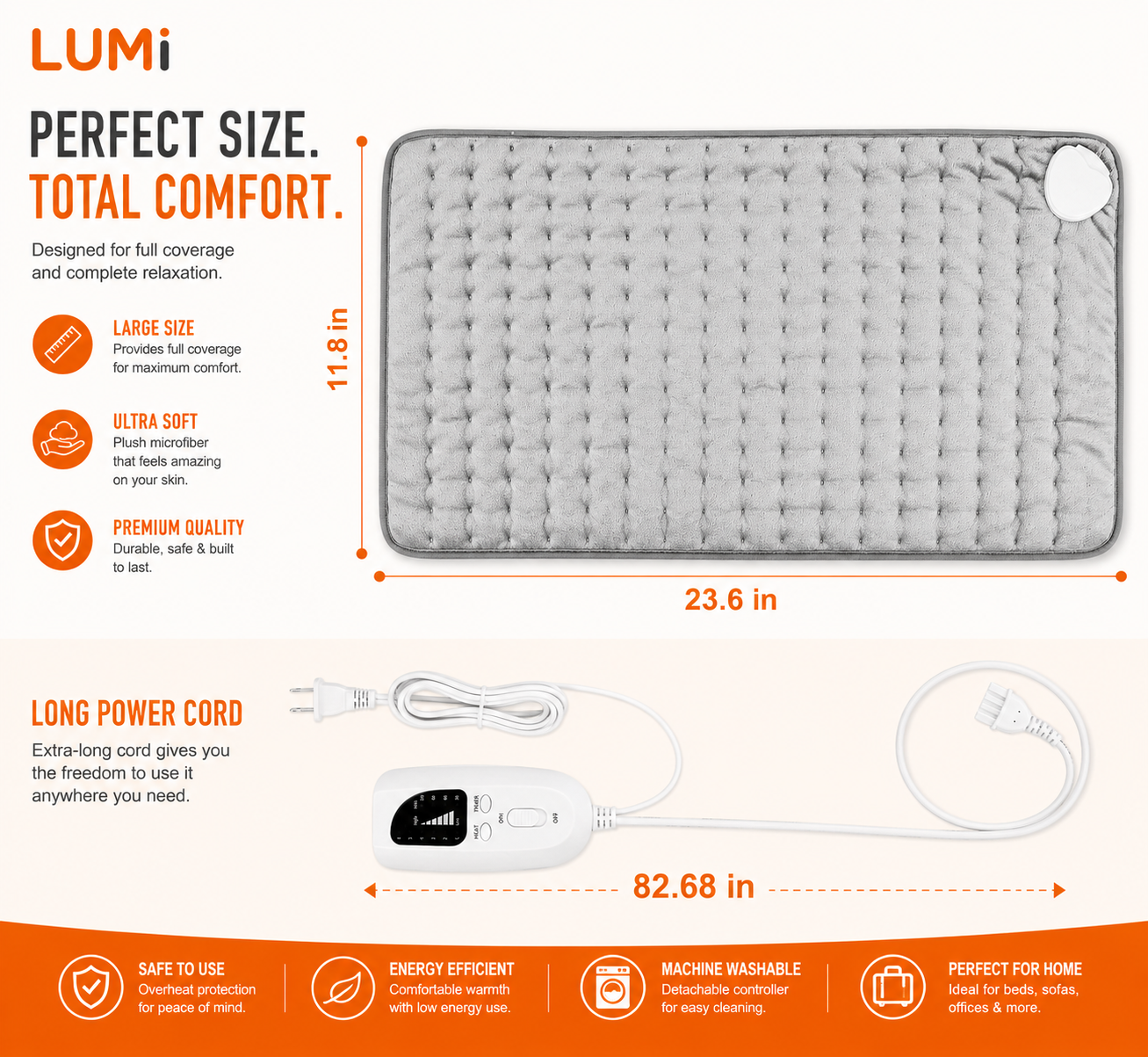 LUMi™ Portable Electric Heating Mat