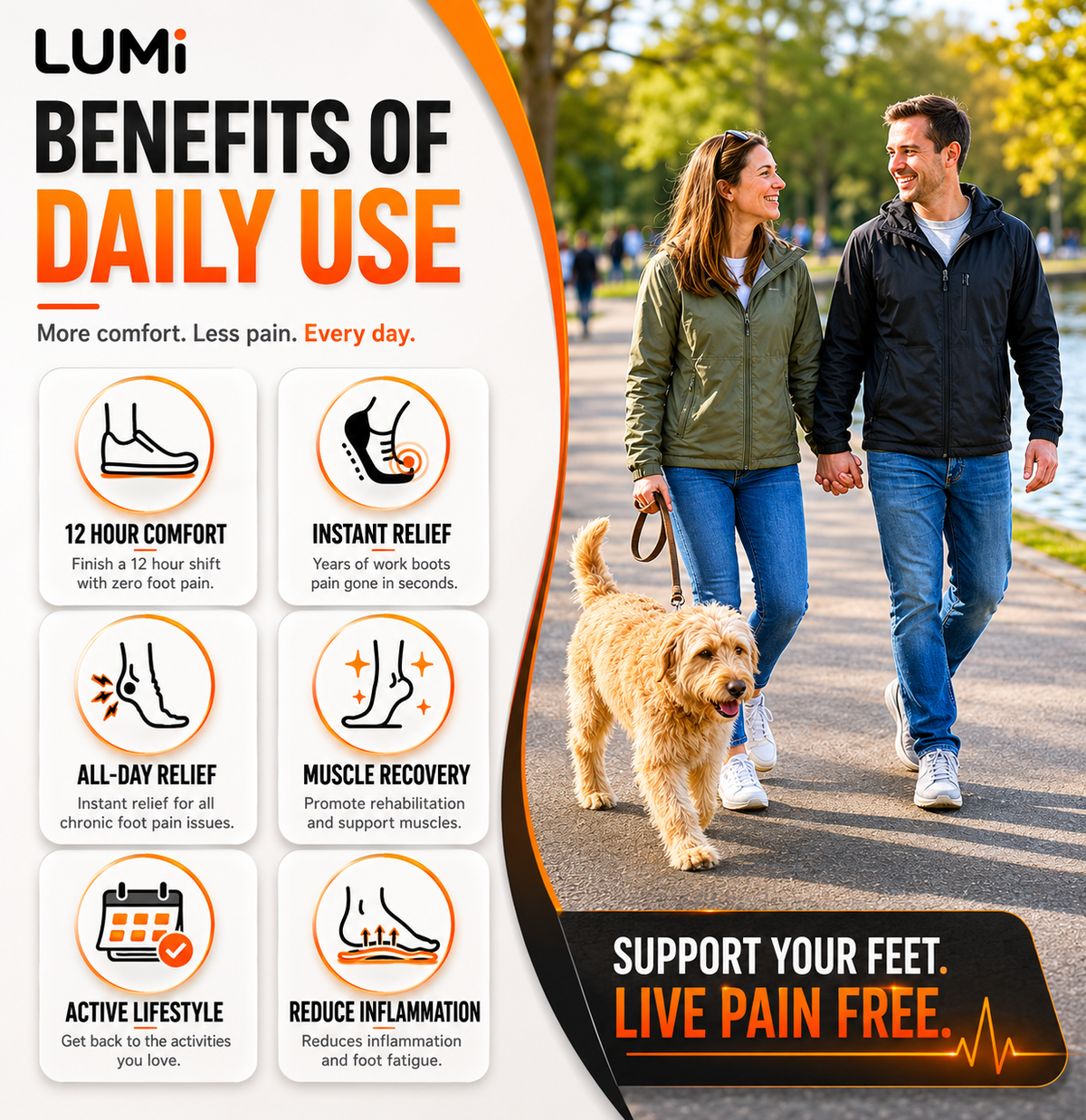 LUMi™ Cloud Massage Insoles